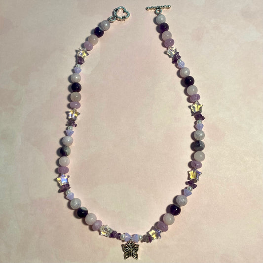 Lavender Amethyst Necklace